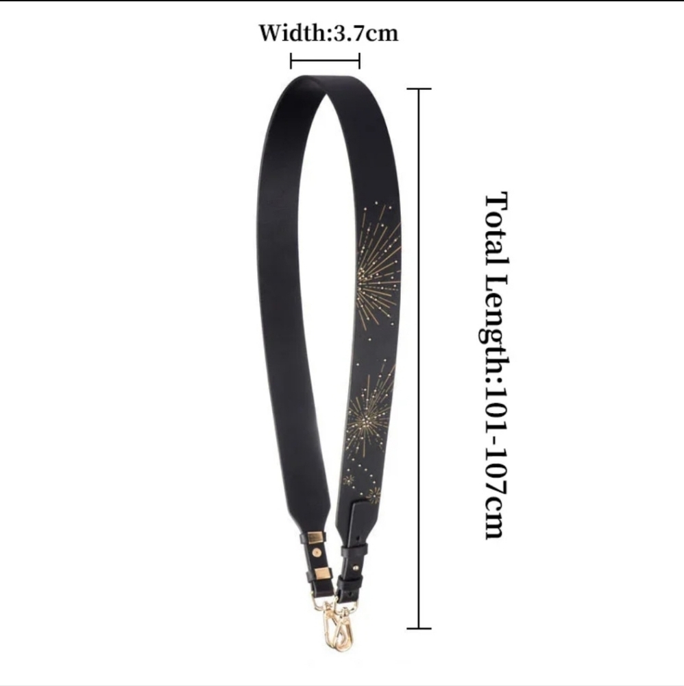 Luxury Designer Leather Shoulder Bag Strap